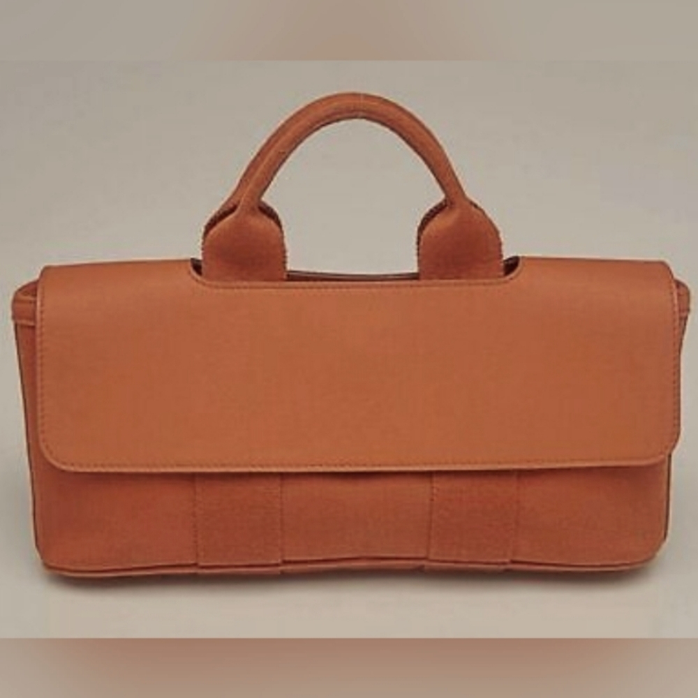Hermes Orange Valparaiso Handbag w Pouch